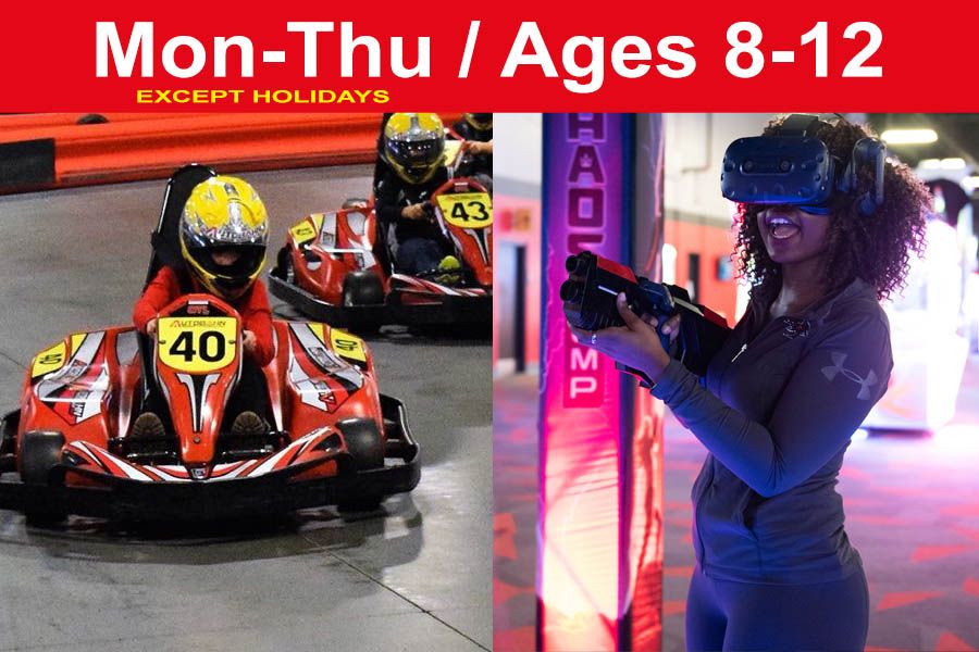 Reservation for 2 Races + 2 VR Sessions (Save $10)