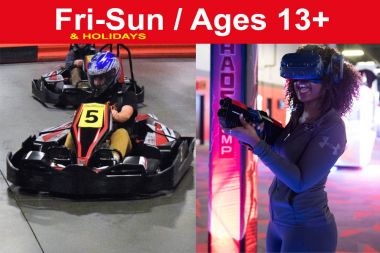Reservation for 1 Race + 1 VR Sessions (Save $3)