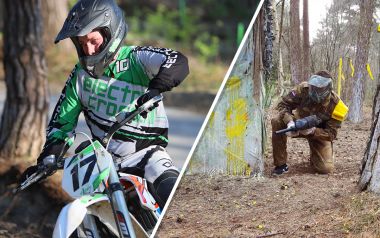2 runs crossen volwassenen & Paintball