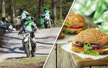 2 runs crossen volwassenen & Lunch