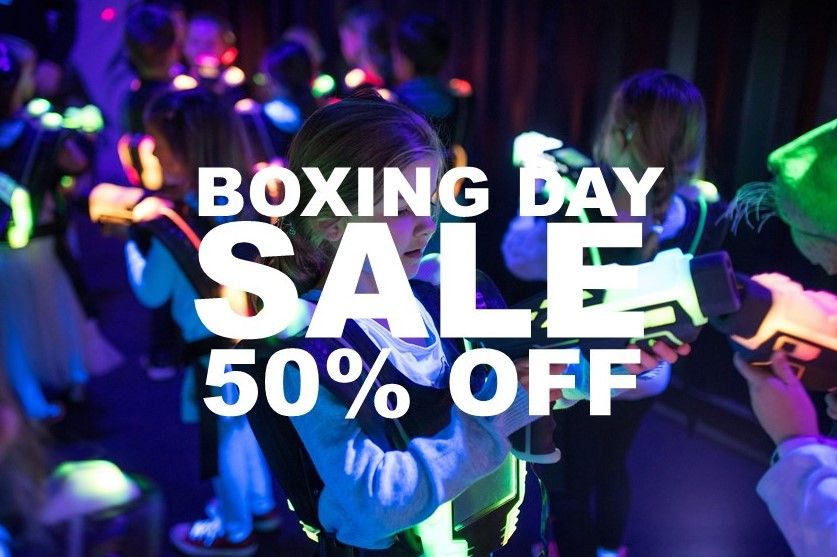 1 Laser Tag Mission - BOXING DAY SALE | Online Bookings Game Over